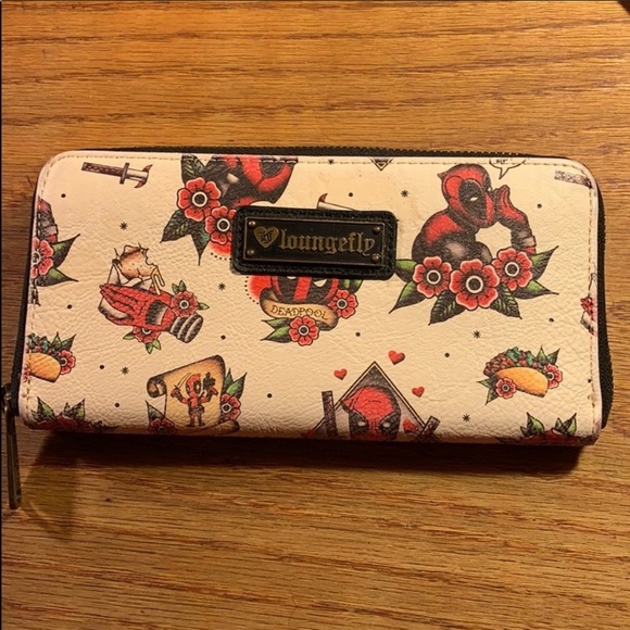 loungefly deadpool wallet